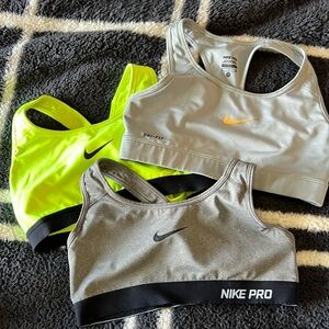 Nike sports bra. All size S. Don’t fit anymore.